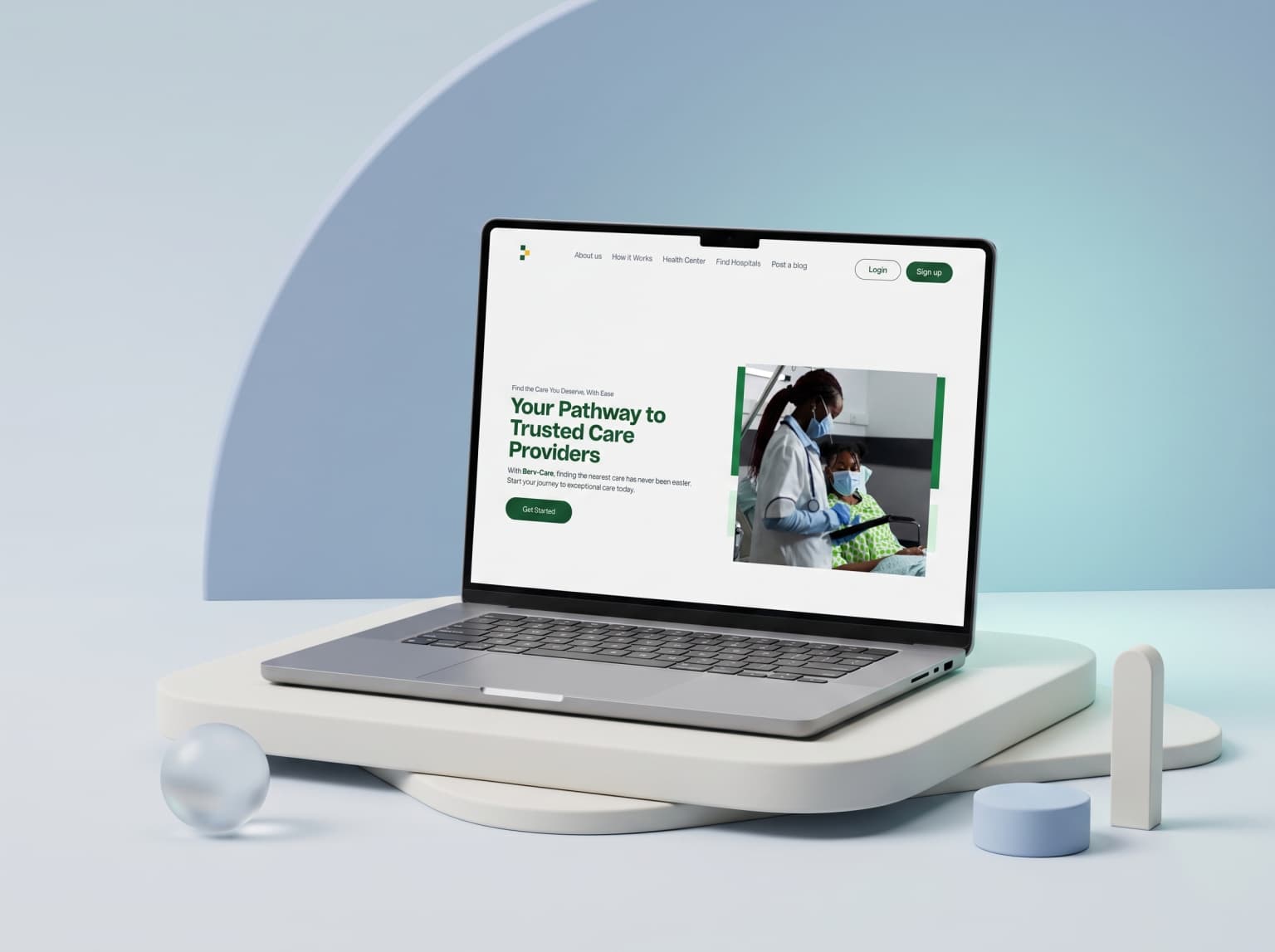 Berv-Care interface